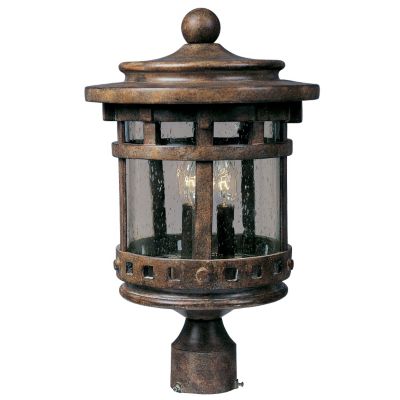 Santa Barbara Aluminum Light Post by Maxim Lighting - Starlight Lighting USA and Canada